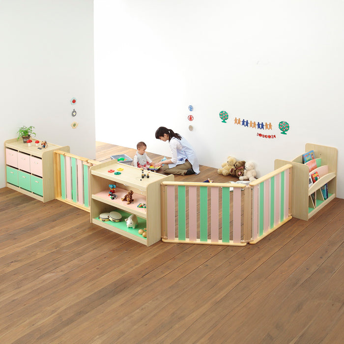 つながる・らっくシリーズ　ワイド整理棚