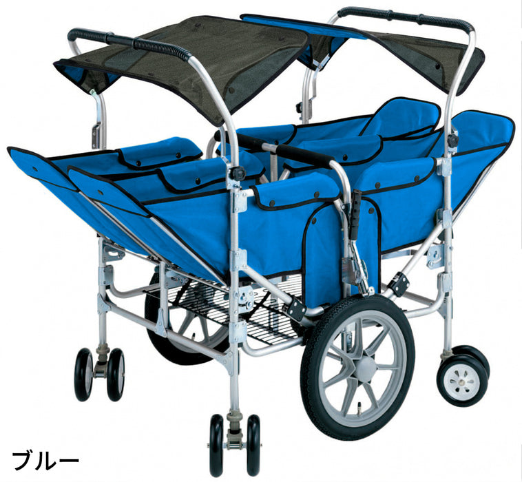 とっておきの1台を 4人用座り乗りタイプオーダーメイドおさんぽ車（防炎生地使用）