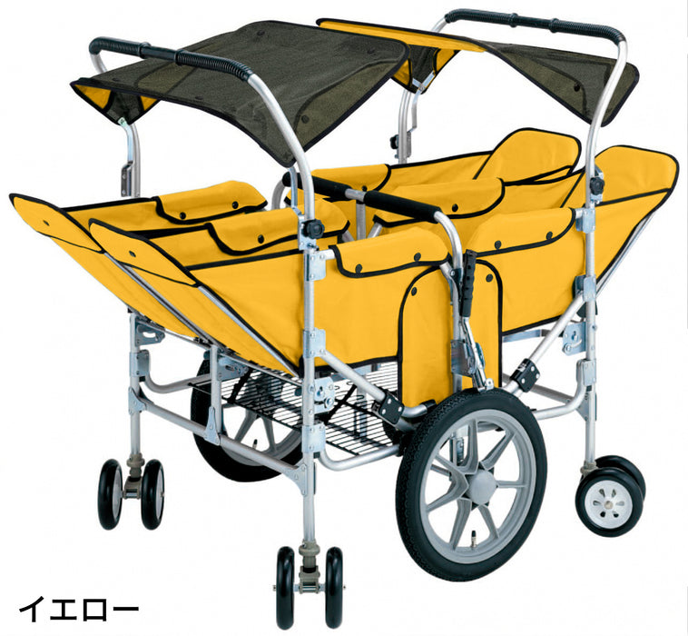 とっておきの1台を 4人用座り乗りタイプオーダーメイドおさんぽ車（防炎生地使用）