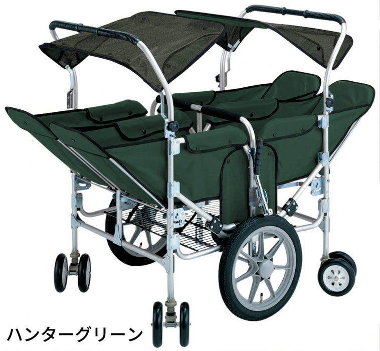 とっておきの1台を 4人用座り乗りタイプオーダーメイドおさんぽ車（防炎生地使用）