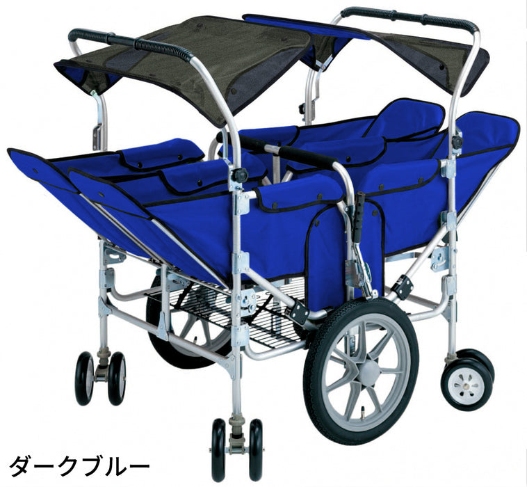 とっておきの1台を 4人用座り乗りタイプオーダーメイドおさんぽ車（防炎生地使用）