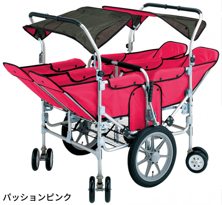 とっておきの1台を 4人用座り乗りタイプオーダーメイドおさんぽ車（防炎生地使用）