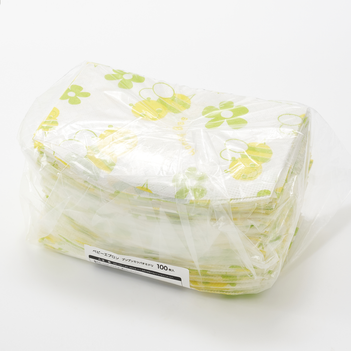 お食事エプロン＆やわらか手口ふきセット