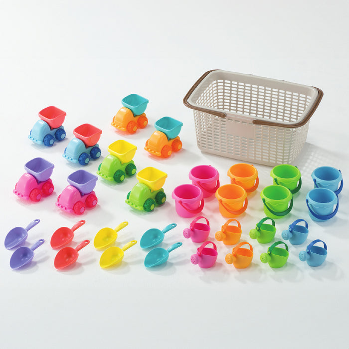 やわらか砂場セット・サニーパーク2（32個組）