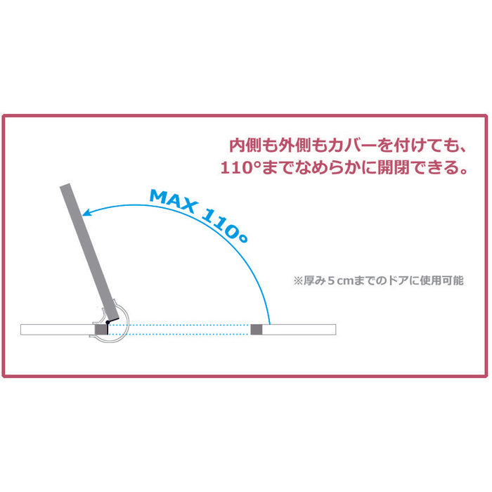 ドアのすき間に安心を　フィンガーアラート(サイズ全2種)