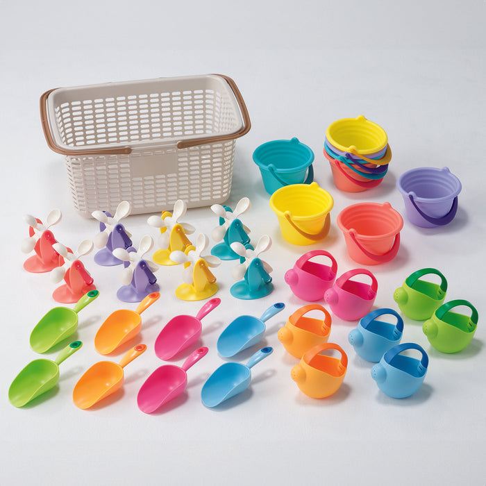 やわらか砂場セット・サニーパーク（32個組）