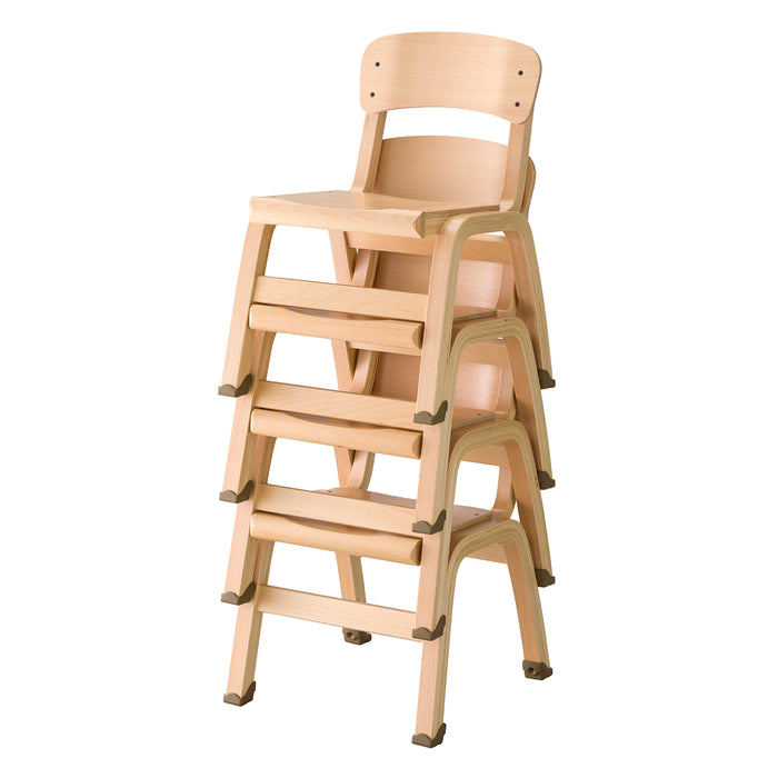 66年も保育の椅子に向き合い続けた職人集団が作る逸品 チェアー・ルーア