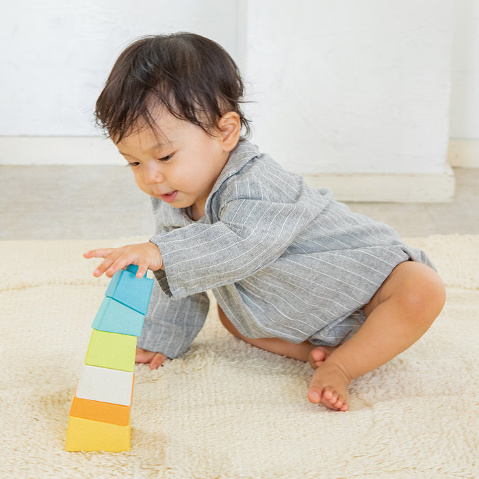 ecomugi-エコムギ-みんなで！型はめスタッキングボリュームセット