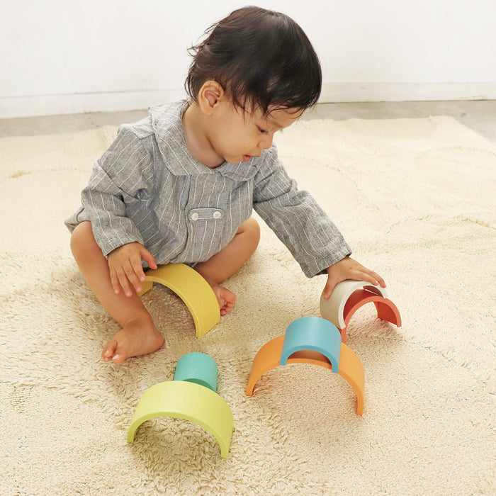 ecomugi-エコムギ-みんなで！型はめスタッキングボリュームセット