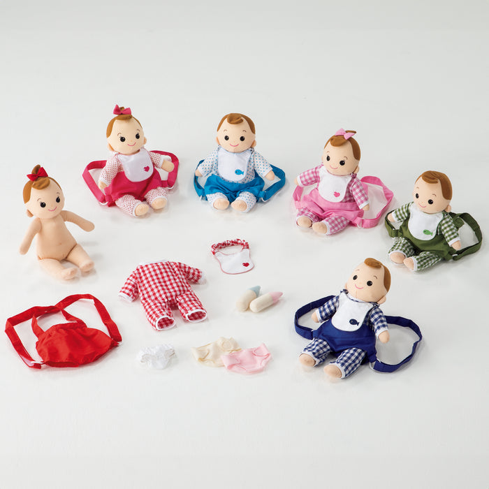 着せ替えだっこ人形・6体セット