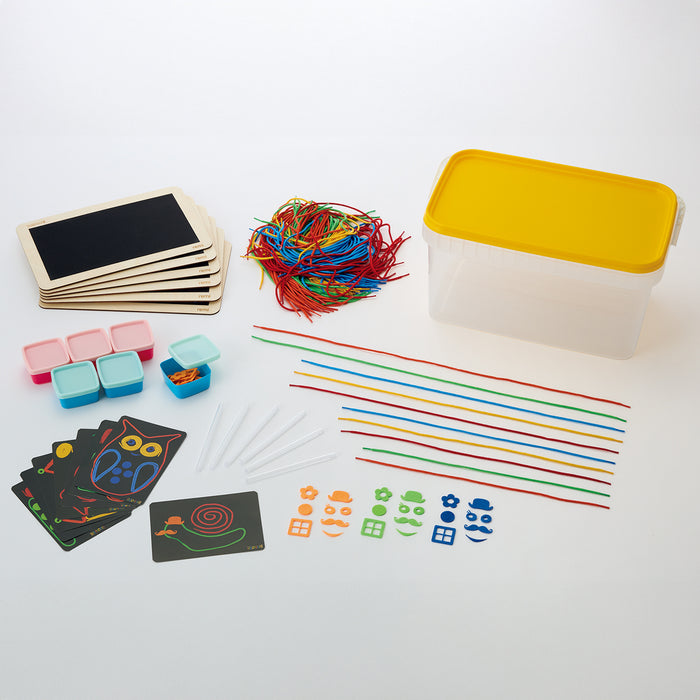 ひもでスラスラ！お絵描きアート