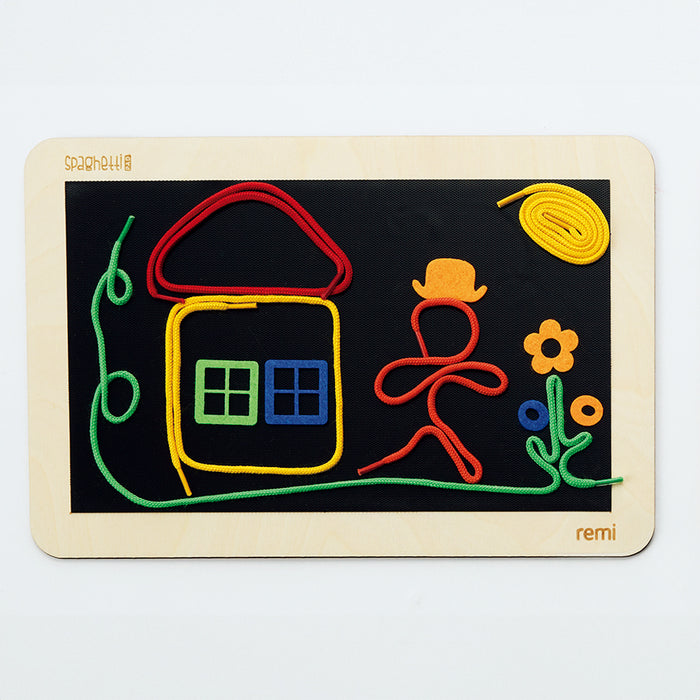 ひもでスラスラ！お絵描きアート