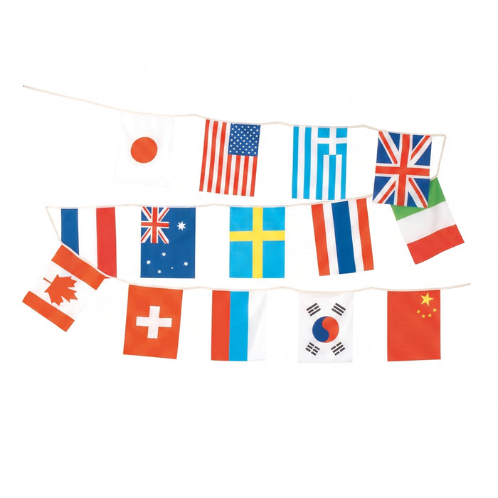 連続万国旗 30ヶ国組