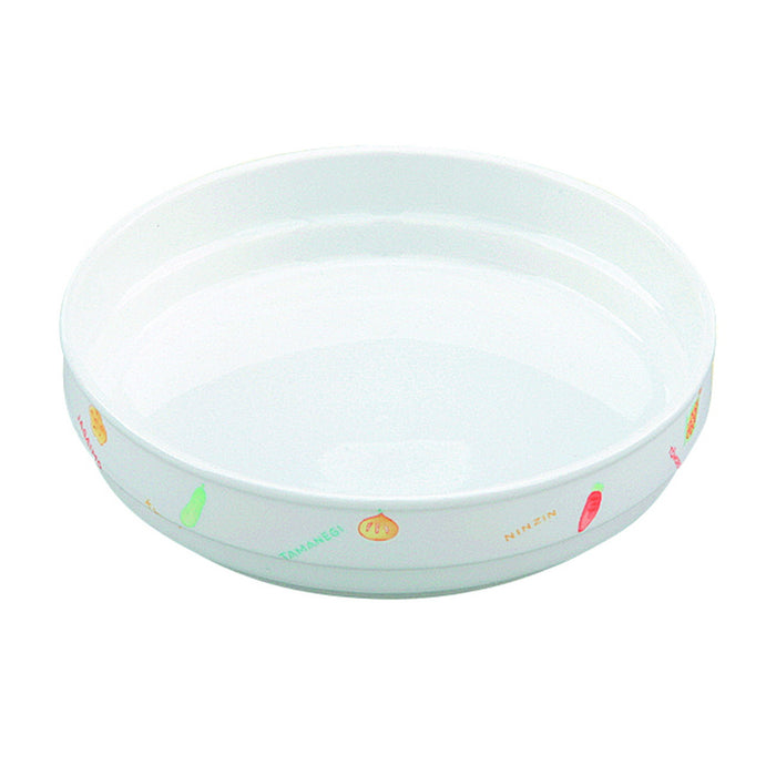【ダイアセラム食器】スタッキング平皿（大）（直径164㎜×高さ40㎜）