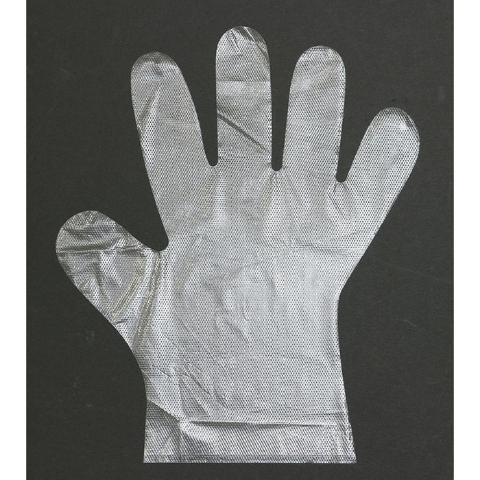 ビニール手袋（パウダー無しタイプ） 子供用 透明 100枚×10箱 (1,000枚)