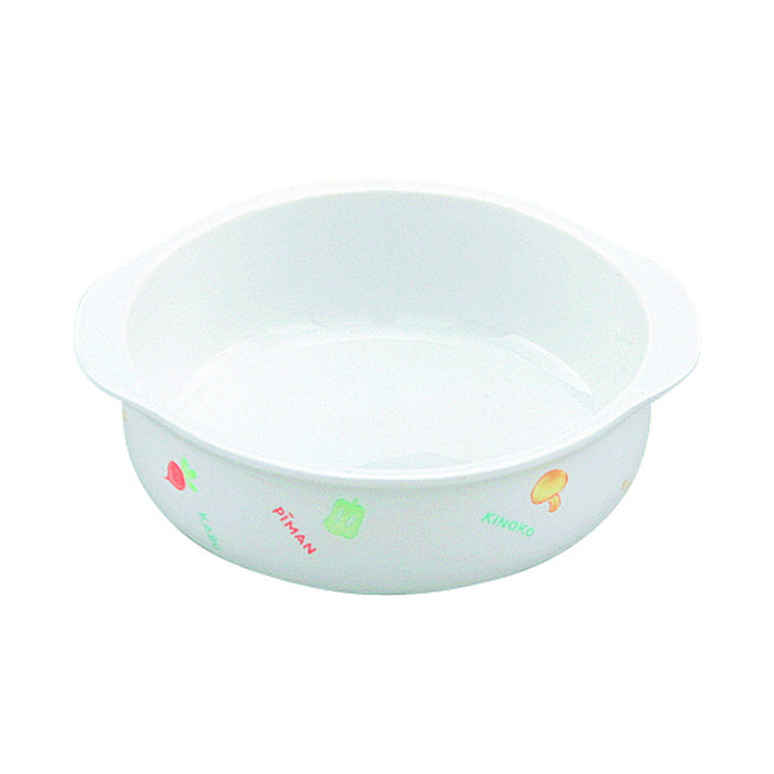【ダイアセラム食器】幼児グラタン皿（直径126㎜×内径113㎜×高さ45㎜）